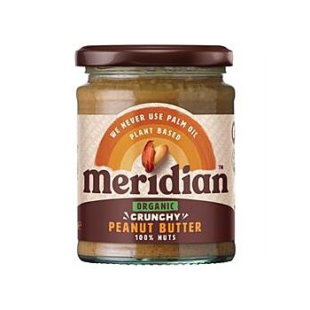 Meridian - Org Crunchy Peanut Butter (280g)