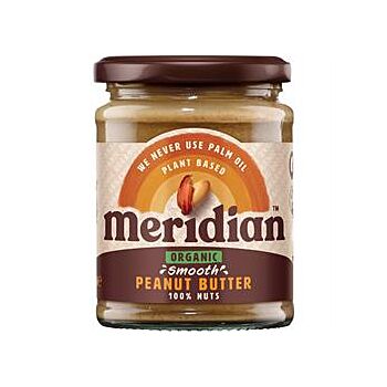 Meridian - Org Smooth Peanut Butter 100% (280g)