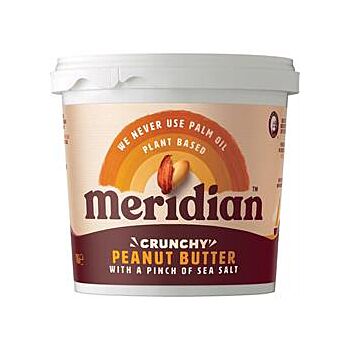 Meridian - Crunchy Peanut Butter +salt (1000g)