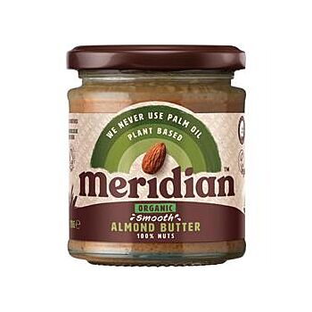 Meridian - Org Smooth Almond Butter 100% (170g)