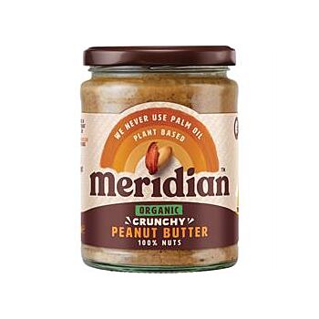 Meridian - Org Peanut Butter Crunchy 100% (470g)