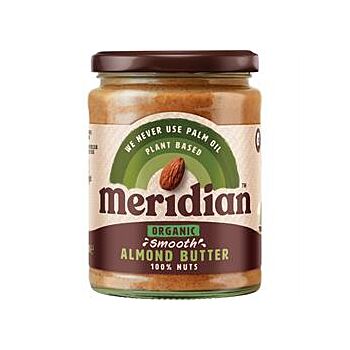 Meridian - Org Almond Butter Smooth 100% (470g)