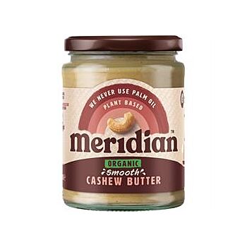 Meridian - Org Cashew Butter Smooth 100% (470g)