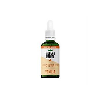 Modern Nature - Stevia Drops Vanilla Sweetener (50ml)