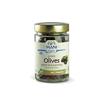 Mani - Organic Kalamata&Green Olives (175g)
