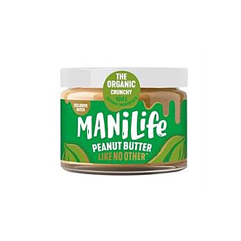 Manilife - Organic Crunchy Peanut Butter (275g)