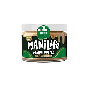 Manilife - Organic Smooth Peanut Butter (275g)