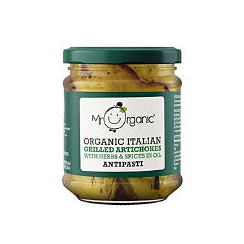 Mr Organic - Grilled Artichoke Antipasti (190g)