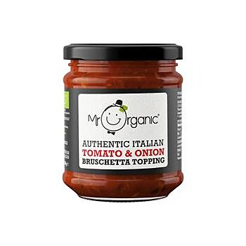 Mr Organic - Tom & Onion Bruschetta Topping (200g)