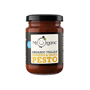 Mr Organic - Org Tomato & Olive Pesto (130g)
