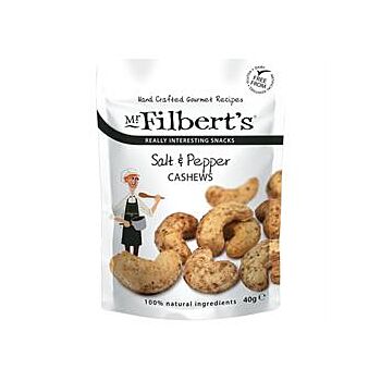Mr Filberts - Salt and Pepper Cashews (40g)