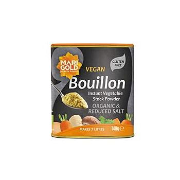 Marigold - Organic Less Salt Veg Bouillon (140g)