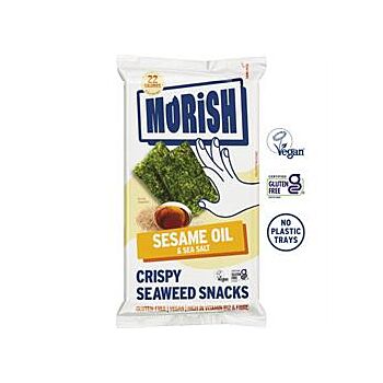 Morish Snacks - Crispy Sesame Oil Seaweed (4g)