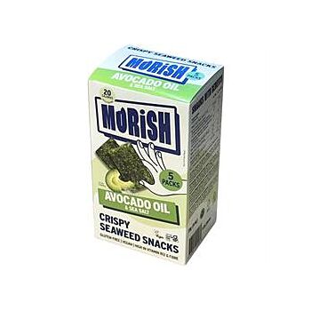 Morish Snacks - Crispy Avocado Oil Seaweed (5pack)