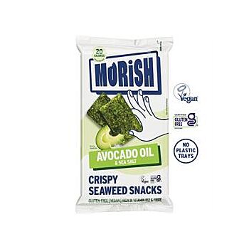 Morish Snacks - Crispy Avocado Oil Seaweed (4g)