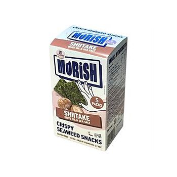 Morish Snacks - Crispy Shiitake Seaweed Snacks (5pack)