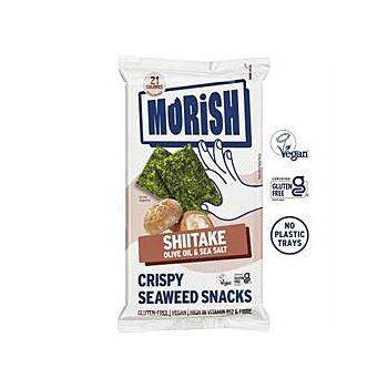 Morish Snacks - Crispy Shiitake Seaweed Snacks (4g)