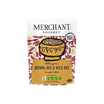 Merchant Gourmet - Brown Red & Wild Rice (250g)