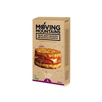 Moving Mountains - Plant Based Sausage Burgers (2 x 113.5g)