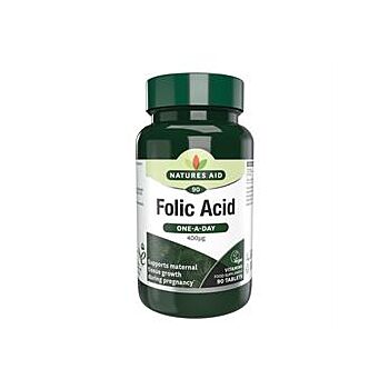 Natures Aid - Folic Acid 400ug (90 tablet)