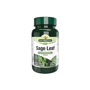 Natures Aid - Sage Leaf 500mg (90 tablet)