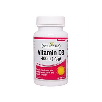 Natures Aid - Vitamin D 400iu (90 tablet)