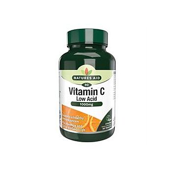 Natures Aid - Vitamin C 1000mg Low Acid (90 tablet)
