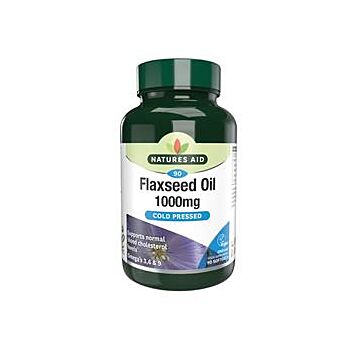 Natures Aid - Flaxseed Oil 1000mg (90 capsule)