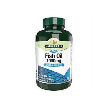 Natures Aid - Fish Oil 1000mg (180 capsule)
