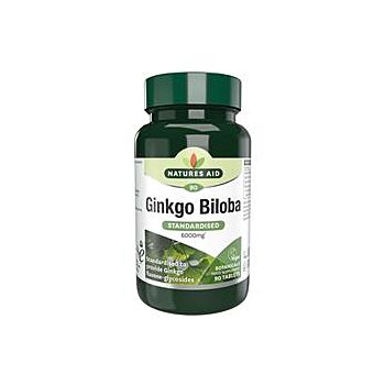 Natures Aid - Ginkgo Biloba 120mg (90 tablet)