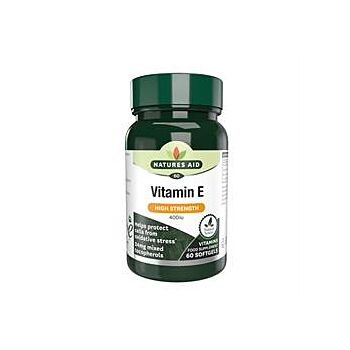 Natures Aid - Vitamin E 400iu (60 capsule)