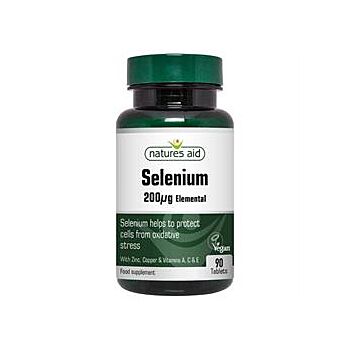 Natures Aid - Selenium + Zinc & Vits (90 tablet)