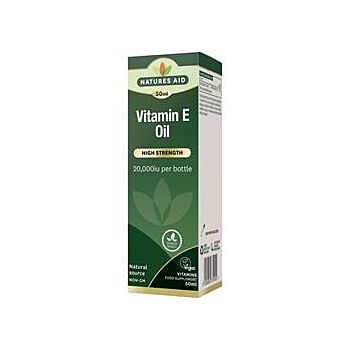 Natures Aid - Vitamin E Oil 20000iu (50ml)