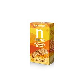 Nairns - GF Stem Ginger Biscuit Breaks (160g)