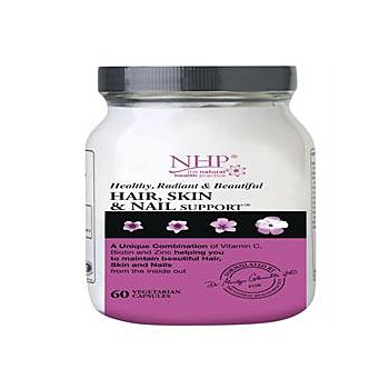Natural Health Practice - Hair Skin & Nail Support (60 capsule)