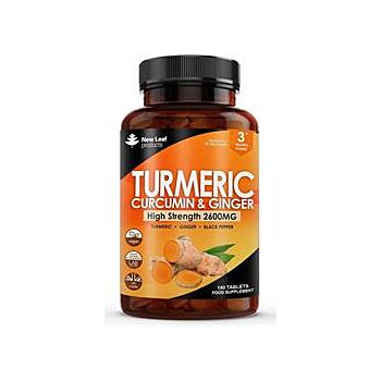 New Leaf Products - Turmeric Tablets (180 tablet)