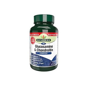 Natures Aid Promo Packs - Glucosamine & Chondroitin Comp (90 capsule)