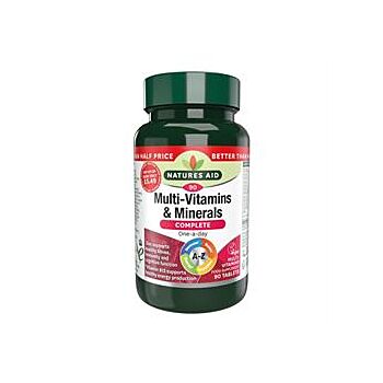 Natures Aid Promo Packs - Multi Vitamins & Minerals (90 tablet)