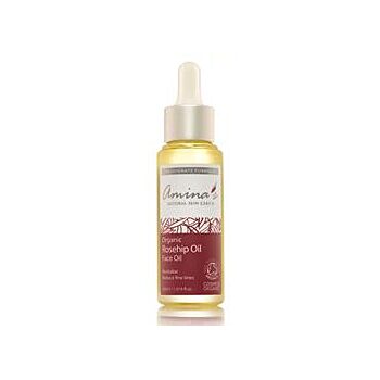 Amina's Natural Skincare - Organic Rosehip Seed Face Oil (30ml)