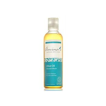 Amina's Natural Skincare - Organic Olive Oil Shower Wash (250ml)