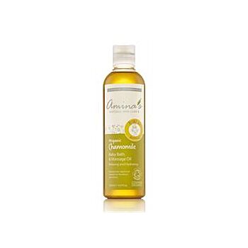 Amina's Natural Skincare - Organic Baby Bath &Massage Oil (250ml)