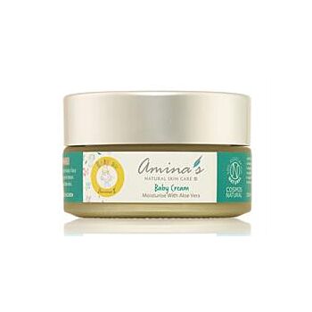 Amina's Natural Skincare - Natural Aloe Vera Baby Cream (120ml)