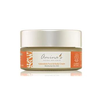 Amina's Natural Skincare - Org Calendula Face &Body Cream (120ml)