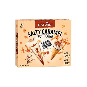 Naturli - Salty Caramel Cones Box (520g)