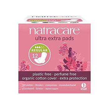 Natracare - Ultra Extra Pads Regular (12pads)