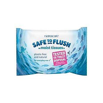 Natracare - Safe to Flush Moist Tissue (30wipes)