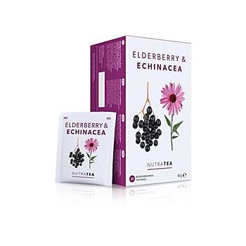 Nutratea - Nutra Elderberry & Echinacea (20 sachet)