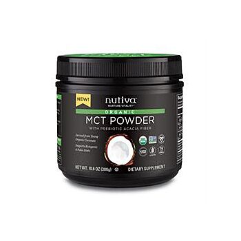 Nutiva - Organic MCT Powder Unflavoured (300g)