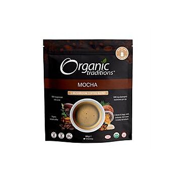Organic Traditions - Mushroom Coffee Mocha (100g)