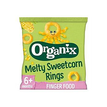 Organix - Melty Sweetcorn Rings 20g (20g)